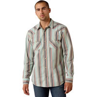 Produktbild von Ariat Retro Hesperus Reitshirt für Herren in Blau Größe L