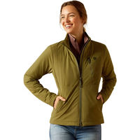 Produktbild von Ariat Rion StretchShell Damen Reitjacke isoliert wasserabweisend Grün Größe L