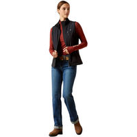 Produktbild von Ariat Rion StretchShell Insulated Gilet Weste Damen Schwarz Größe XS