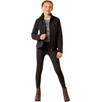 Produktbild von Ariat Rion StretchShell Insulated Jacke für Kinder in Schwarz XS wasserdicht aus Nylon