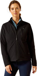 Ariat Rion StretchShell Insulated Reitjacke Damen Schwarz XL wasserabweisend – Bild 1 von 4
