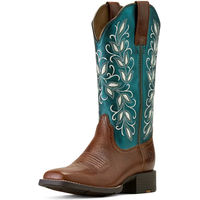 Produktbild von Ariat Round Up Holly Westernstiefel Damen aus Leder in Braun Bunt Größe 41