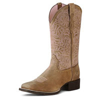 Produktbild von Ariat Round Up Remuda Westernstiefel für Damen aus Leder Braun 37 EU