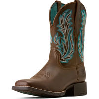 Produktbild von Ariat Round Up Westernstiefel Damen aus Leder Braun Größe 39