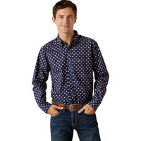 Produktbild von Ariat Sammy Fitted Hemd für Herren in Blau Größe S