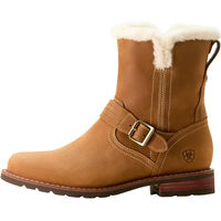 Produktbild von Ariat Savannah Sherpa Reitstiefel Damen aus Leder wasserdicht Winter boots beige braun