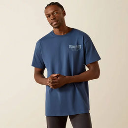 Produktbild von Ariat Sendero Second Rodeo Reitshirt für Herren in Blau Größe L