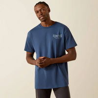 Produktbild von Ariat Sendero Second Rodeo Reitshirt für Herren in Blau Größe L