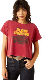 Produktbild von Ariat Sendero Slow Horses Reitshirt für Damen in Rot Größe M