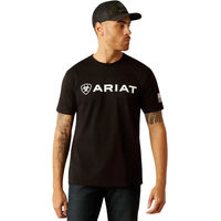 Produktbild von Ariat Shield T-Shirt für Herren aus Baumwolle Schwarz Größe S