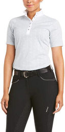 Ariat Showstopper Reitshirt Pearl Grey Größe S – Bild 1 von 1