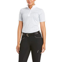 Produktbild von Ariat Showstopper Reitshirt Pearl Grey Größe S