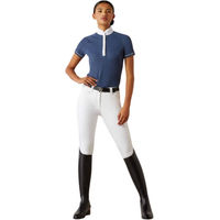 Produktbild von Ariat Showstopper x Show Shirt Damen Reitshirt Blau Polyester Sommer Größe L