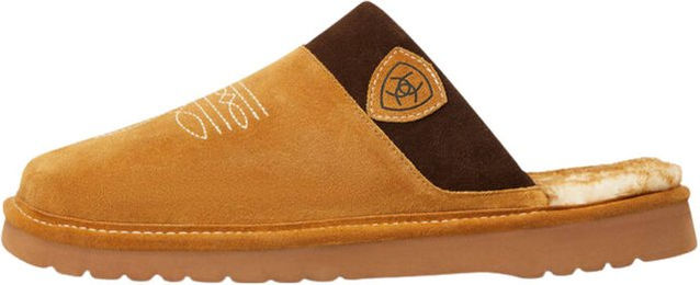 Ariat Silversmith Hausschuhe für Herren aus Leder in Braun Größe 47 – Bild 1 von 3