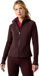 Ariat Skadi Sweatshirt Full Zip Damen Lila Bordeaux – Bild 1 von 1