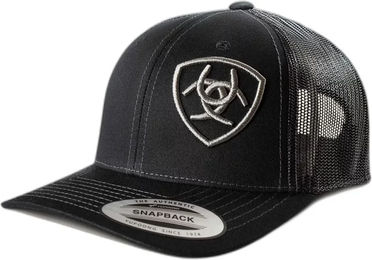 Produktbild von Ariat Snapback-Cap für Kinder aus Baumwolle Schwarz