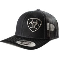 Produktbild von Ariat Snapback-Cap für Kinder aus Baumwolle Schwarz