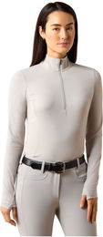 Ariat SolVeil Reitshirt für Damen in Grau XS – Bild 1 von 4