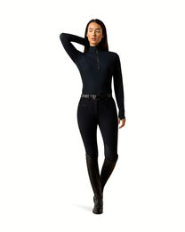 Ariat SolVeil Reitshirt für Damen in Schwarz Größe L – Bild 1 von 1