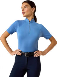 Ariat Soquel Reitshirt Damen Sommer Blau Polyester – Bild 1 von 6