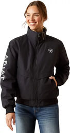 Ariat Stable 2.0 Insulated Reitjacke Damen Schwarz Wasserabweisend Winterjacke aus Polyester – Bild 1 von 10