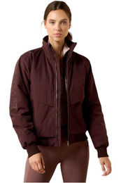 Ariat Stable 2.0 Isolierte Damen Jacke Chocolate Plum Größe L – Bild 1 von 1