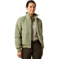 Produktbild von Ariat Stable 2.0 Isolierte Damenjacke mit Reißverschluss Oil Green Größe M