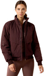 Ariat Stable 2.0 Isolierte Jacke Damen Chocolate Plum Größe XS – Bild 1 von 1