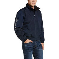 Produktbild von Ariat Stable Reitjacke für Herren aus Polyester in Blau Größe L wasserabweisend