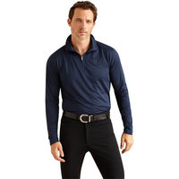Produktbild von Ariat Sunstopper 3.0 Baselayer Reitshirt für Herren Blau Größe S
