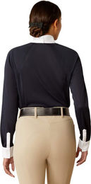 Ariat Sunstopper 3.0 Pro Show Shirt Turniershirt für Damen in Blau Größe M – Bild 1 von 4