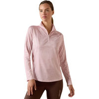 Produktbild von Ariat Sunstopper 3.0 Reitshirt Damen 1/4 Reißverschluss Sommer Rosa