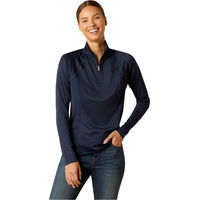 Produktbild von Ariat Sunstopper 3.0 Reitshirt Damen Sommer Polyester Rosa Blau XL