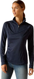 Produktbild von Ariat Sunstopper 3.0 Reitshirt für Damen in Blau