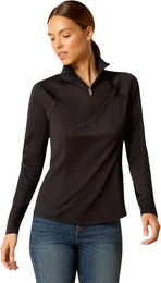 Produktbild von Ariat Sunstopper 3.0 Reitshirt für Damen in Schwarz Größe M