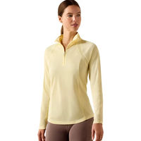 Produktbild von Ariat Sunstopper 3.0 Reitshirt für Damen mit 1/4 Reißverschluss in Gelb