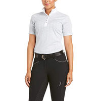Produktbild von Ariat Sunstopper 3.0 Show Shirt Reitshirt Pearl Grey Größe M