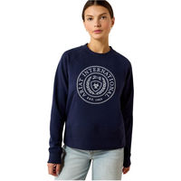 Produktbild von Ariat Sweatshirt Martine Damen Blau Baumwolle Größe M