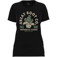 Produktbild von Ariat T-Shirt Cacti Cowboy für Damen in Schwarz Größe S