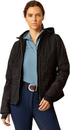 Produktbild von Ariat Taxore Reitjacke Damen Full Zip Insulated Wasserabweisend Schwarz Größe S