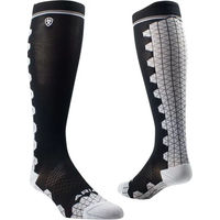 Produktbild von Ariat TEK Devon Performance Reitsocken Damen Schwarz Größe M