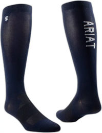 Ariat TEK Essential Performance Reitsocken für Herren in Navy Blau – Bild 1 von 2