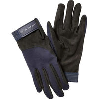 Produktbild von Ariat Tek Grip Reithandschuhe aus Kunstleder Blau Unisex Taille 8