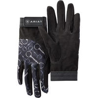Produktbild von Ariat Tek Grip Reithandschuhe Unisex Schwarz Nylon Taille 7