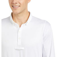 Produktbild von Ariat Tek LS Turniershirt Herren Langarm Weiß Größe S