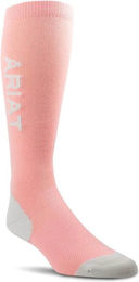 Ariat TEK Performance Socken Mesh Grau Pfirsich – Bild 1 von 1