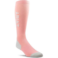 Produktbild von Ariat TEK Performance Socken Mesh Grau Pfirsich
