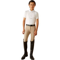 Produktbild von Ariat Tek Show Reitshirt für Kinder aus Polyester in Weiß Größe M