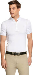 Produktbild von Ariat Tek Show Shirt Reitshirt für Herren aus Polyester in Weiß Größe S