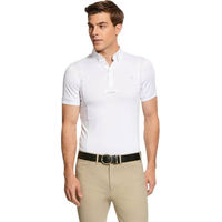 Produktbild von Ariat Tek Show Shirt Reitshirt für Herren aus Polyester in Weiß Größe S